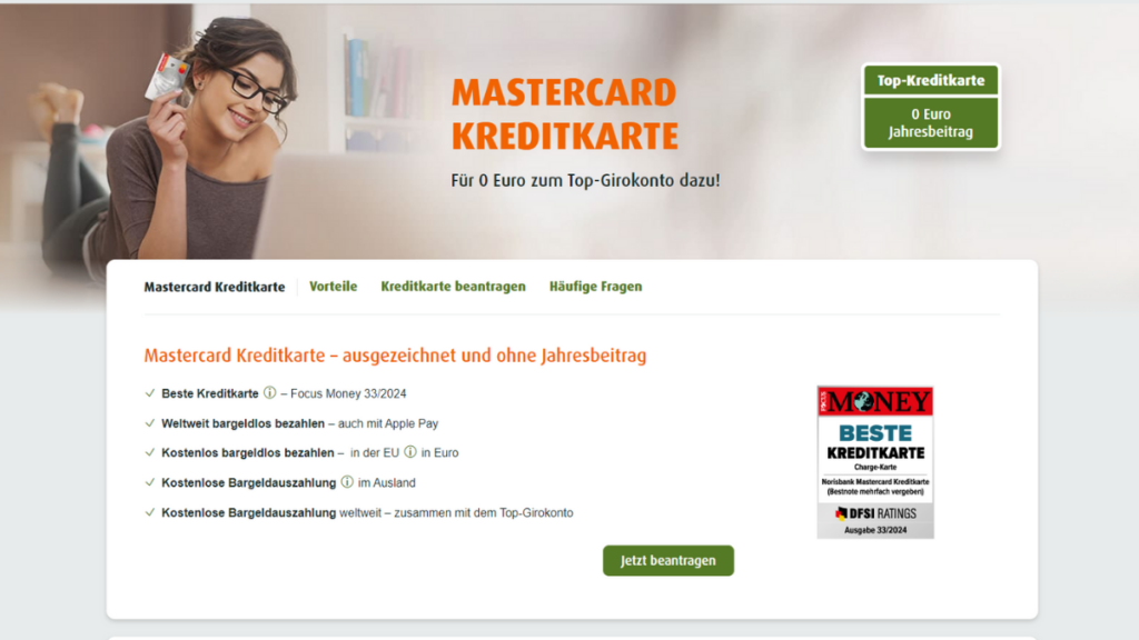 Norisbank Mastercard Karte