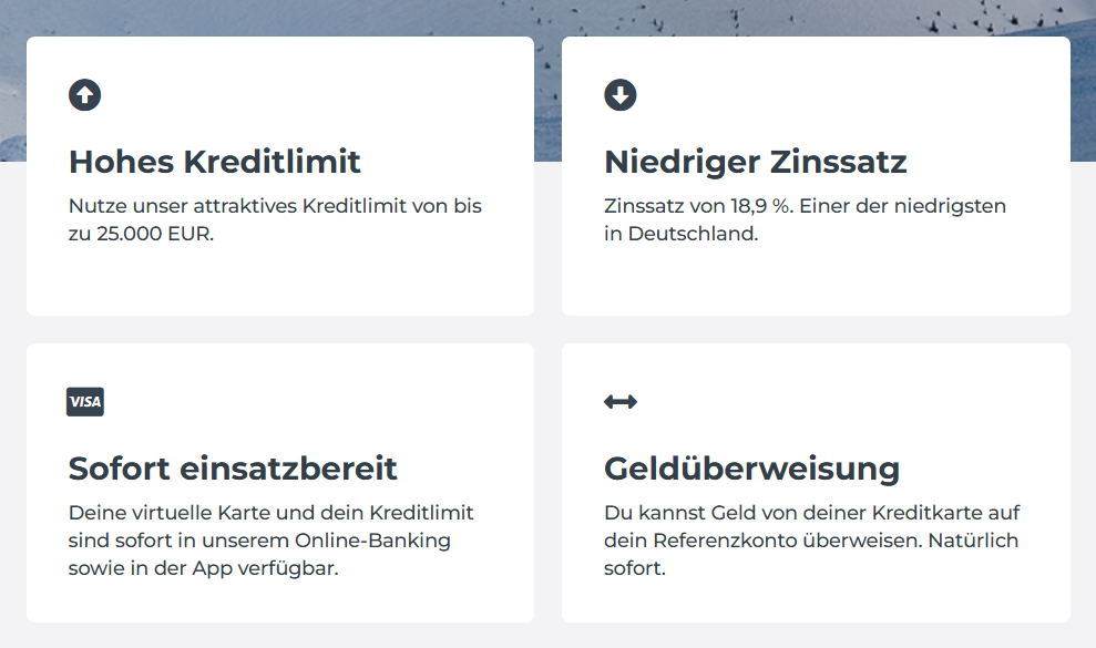 Instabank Kreditkarte